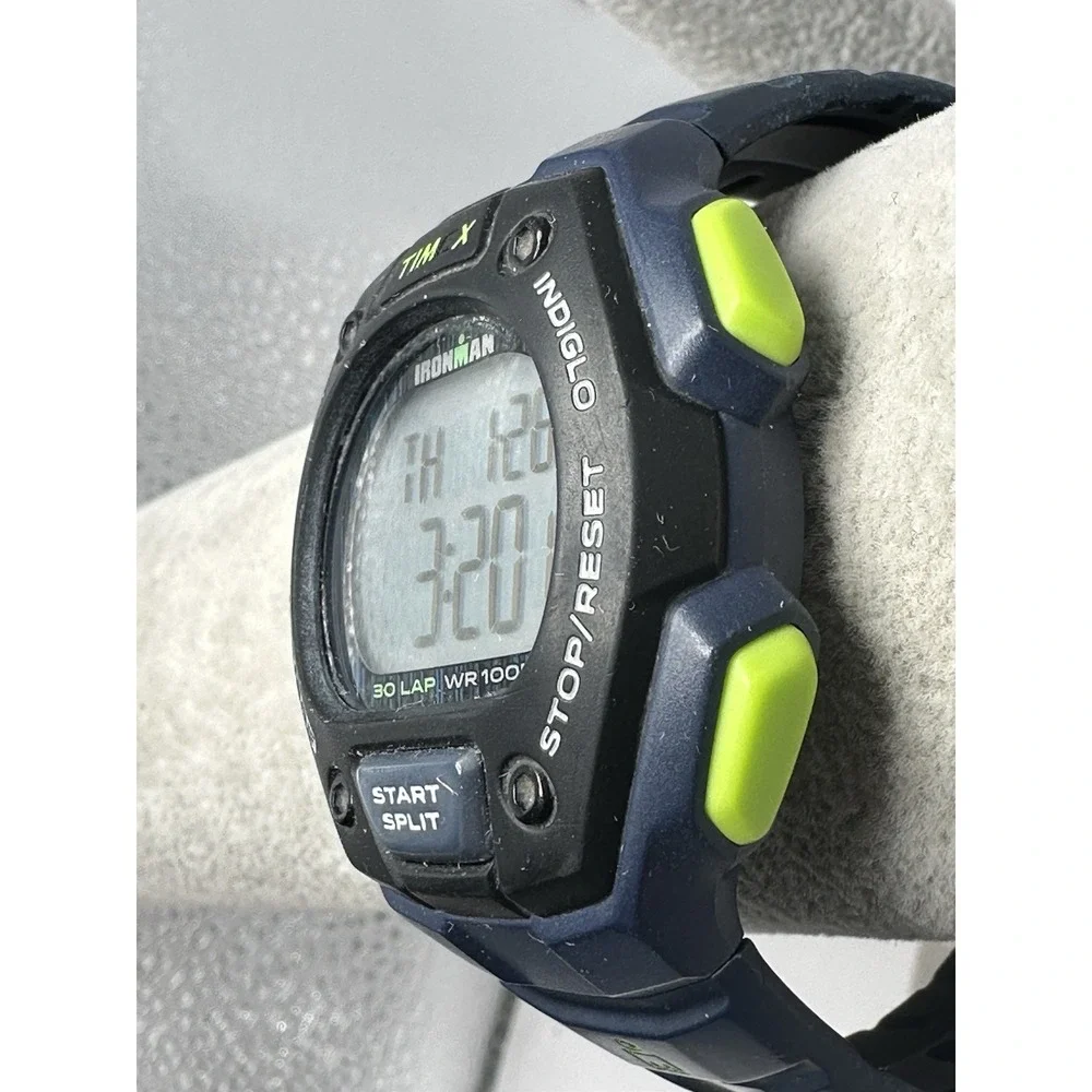 Timex 170‎ Mens Watch New Battery S3 2017 Blue 40MM 8.25